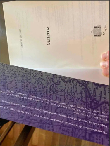 Imagen 2 de 2 de Libro Materna De Ignacio Uranga Viajera Editorial