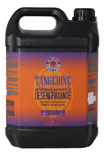 Shampoo Desengraxante 1:100 Tangerine 5 Litros Easytech