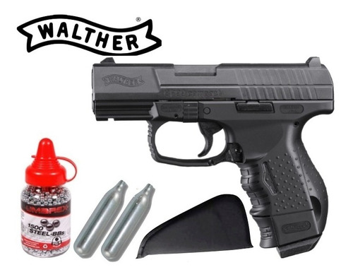 Marcadora Co2 Walther Cp99 Compact Blowback Bbs 177 Xtm