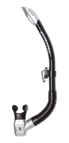 Scubapro Snorkel Spectra Negro-gris Talla Unica