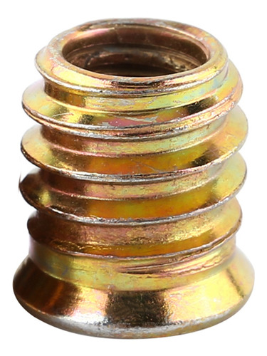 Imagen 10 de 10 de Madera Roscada Inserto Tuercas Zinc Acero Al Carbono Muebles