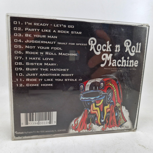 Big Engine - Rock N Roll Machine - Cd - B+ (Usado)