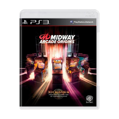 Jogo Novo Midway Arcade Origins Para Playstation 3 Ps3