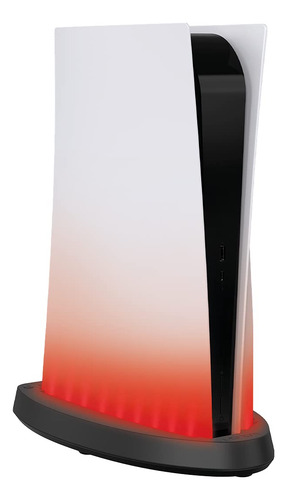 Base De Conexión Ps5 Soporte Vertical Luz Led Rgb Negro