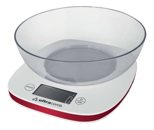 Balanza De Cocina Ultracomb Digital Con Bowl Lcd Bl-6002