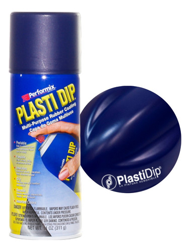 Pintura Plasti Dip Removible Aerosol Violeta Oscuro Blurple 