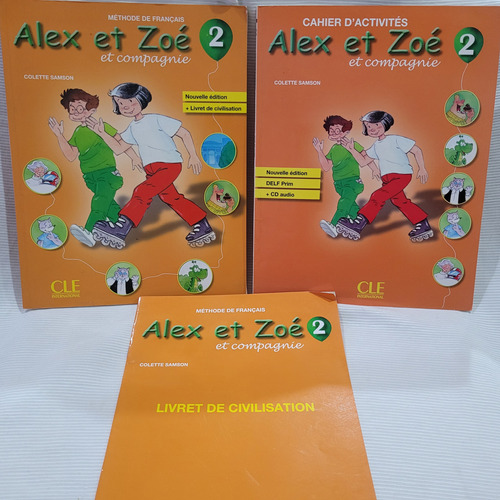 Alex Et Zoe Et Compagnie Methode De Francais + Cahier Cle