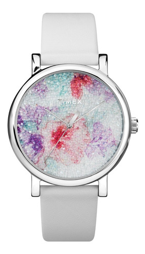 Reloj Timex Para Mujer Tw2r66500jt Crystal Bloom Tablero De