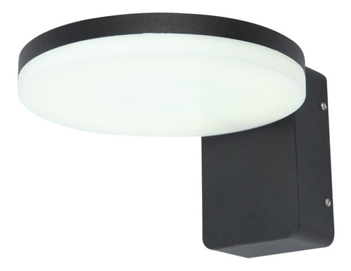 Imagen 2 de 2 de Aplique Unidireccional Exterior Apto Intemperie Ip65 Gris Vk