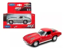 Comprar Welly 1:36 Auto Vehiculo Escala Chevrolet Corvette 1963 Color Colores