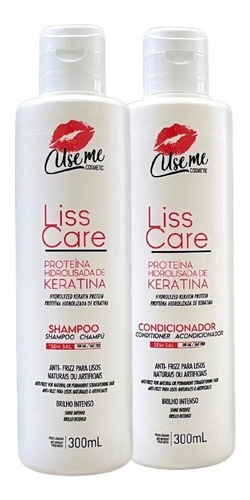  Shampoo E Condicionador Liss Care Use Me Anti-frizz 2x300ml