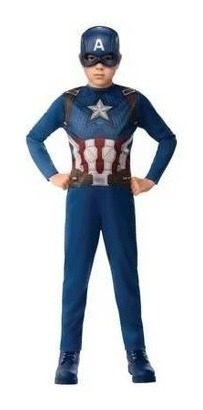 Disfraz De Capitán América De Avengers Para Niño Importado