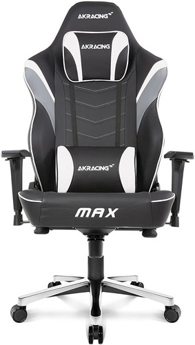 Akracing Master Max Xl Blanco Silla Escritorio Gamer 180 Kg