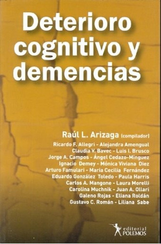 Deterioro Cognitivo Y Demencias - Arizaga Raul