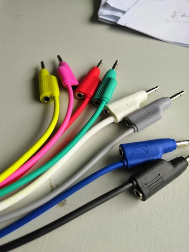 Imagen 2 de 2 de Stackable Patch Cable Para Sintetizadores Modulares Eurorack