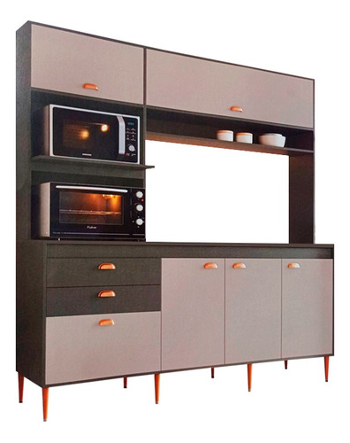 Mueble Kit Cocina Compacta Premium® Sin Tapa Latentación