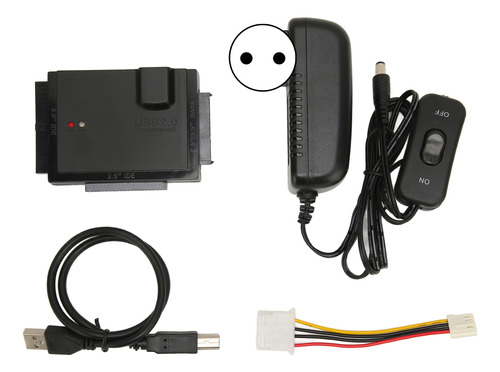 Kit Adaptador De Disco Duro Externo Ide Converter Cable Ide