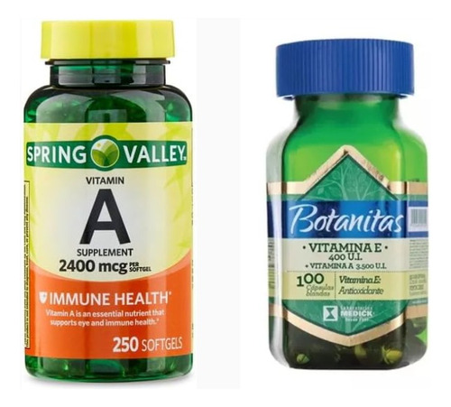 Vitamina A 2400 Mcg+vitaminae - Unidad a $552
