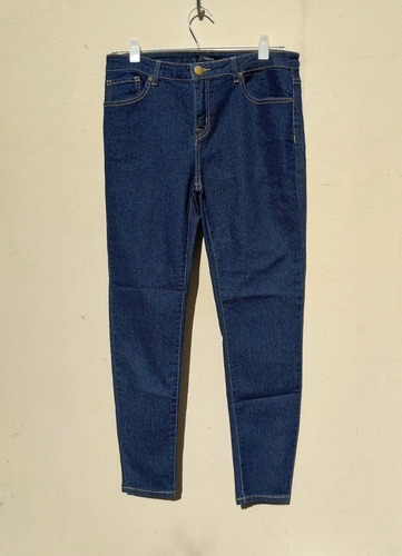 Pantalón De Jean Forever 21 Azul Oscuro