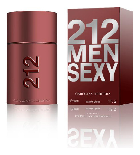 Carolina Herrera 212 Sexy Men Eau De Toilette Masculino 30ml