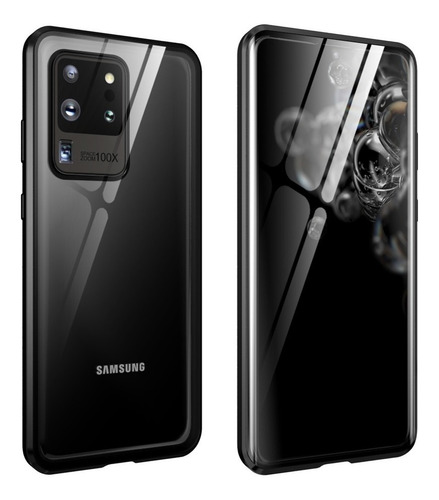 S20 Ultra Samsung Galaxy 360 Funda Vidrio Templado X 2 Lados
