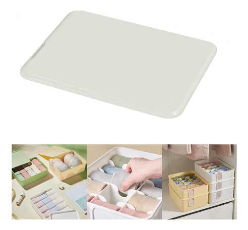 Caja De Almacenamiento De Calcetines Para Ropa Tapa Blanca