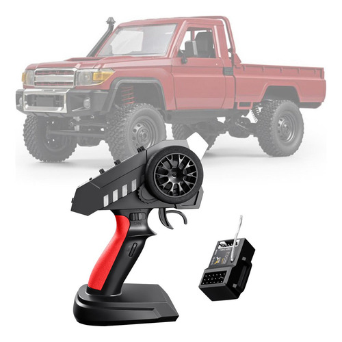 Controlador De Coche Rc, 6 Canales, 200m, Transmisor Y