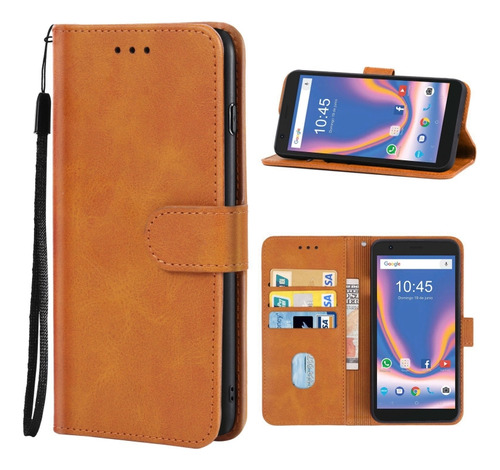 Funda De Piel Para Zte Blade L9