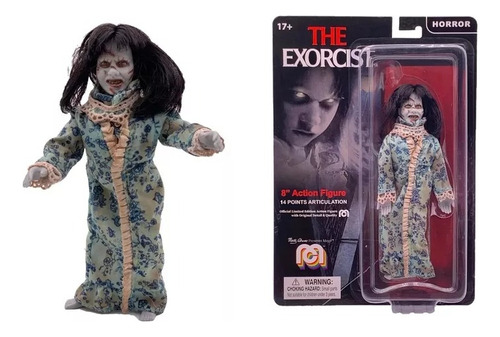 Muñeco Regan El Exorsista Figura Articulada 20cm Mego Origin