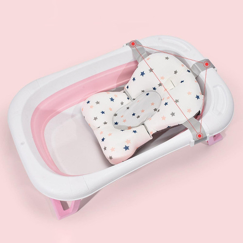 . Alfombrilla De Ajustable For Bebé, Soporte For Bañera,