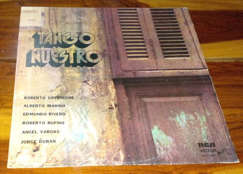 Tango Nuestro Goyeneche Rivero Disco Lp Vinilo 