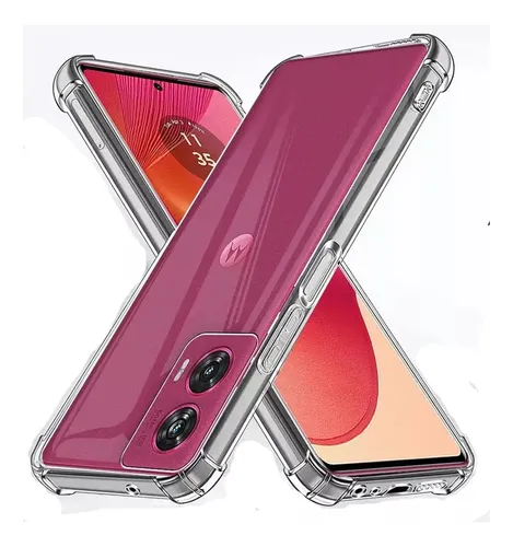 Funda Transparente Antishock Compatible Motorola Todos