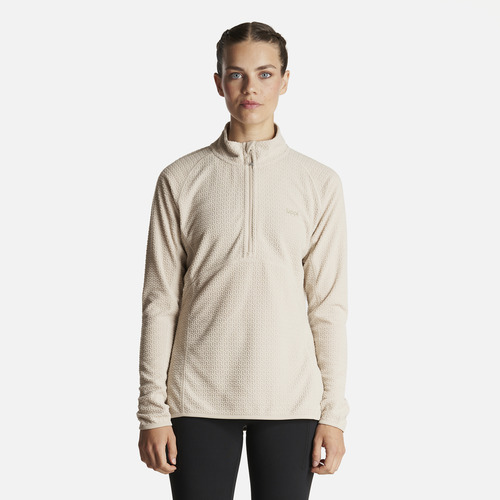 Poleron Mujer Jacaranda Nano-f 14 Zip Crema Lippi