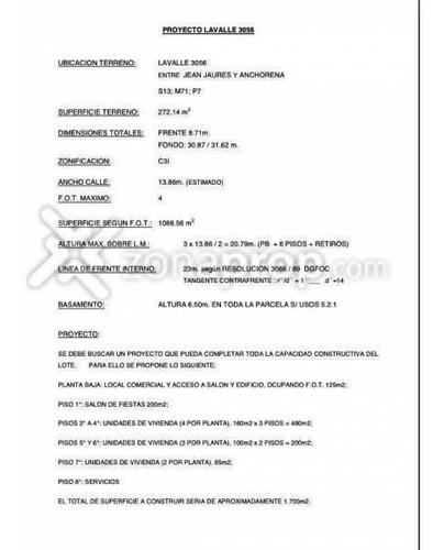 Imagen 5 de 6 de Terreno - Balvanera