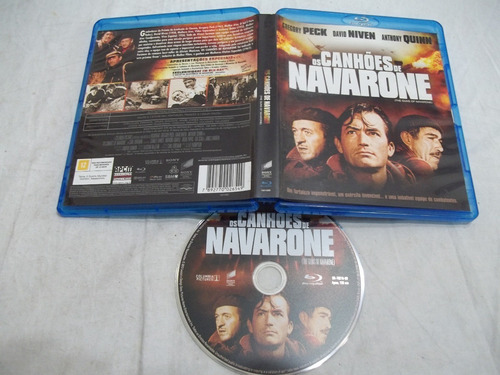 Blu-ray - Os Canhões De Navarone - Gregory Peck David Niven