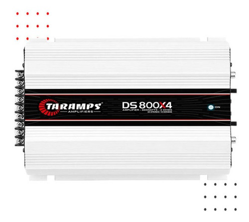 Modulo Amplificador Taramps Ds800x4 2 Ohms V2 Promoção 2019