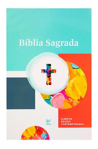 Bíblia Sagrada - Aec - Letras Vermelhas - Aquarela