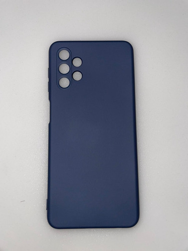 Case Capinha Case Ccs Aveludada Para Samsung Galaxy Cor Azul-marinho Galaxy A52 / A52s