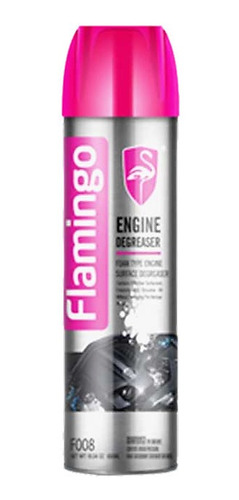Liquido Spray Desengrasante Motor Premium Flamingo 500ml