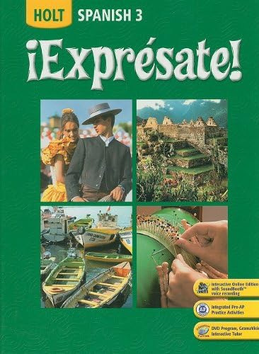 Libro: Libro¡expresate!: Spanish 3