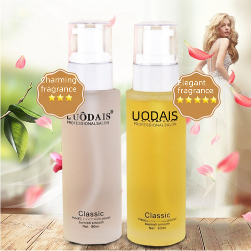 Botella Blanca 60 Ml Aceite Perfumado Para Cabello