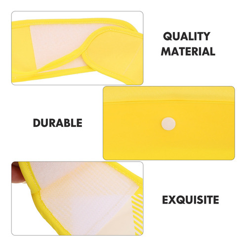 Delantal De Babero Reutilizable Con Protectores De Ropa