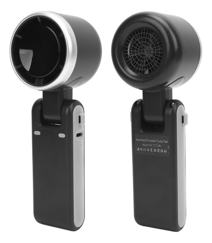 Turboventilador De Mano Plegable, Portátil, Recargable