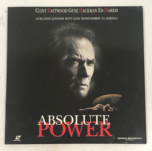 Imagen 1 de 2 de Absolute Power - Laser Disc - Gene Hackman - Clint Eastwood