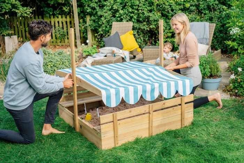 Arenero Infantil Caja Arena Juguete Patio Niños Jardin Impor
