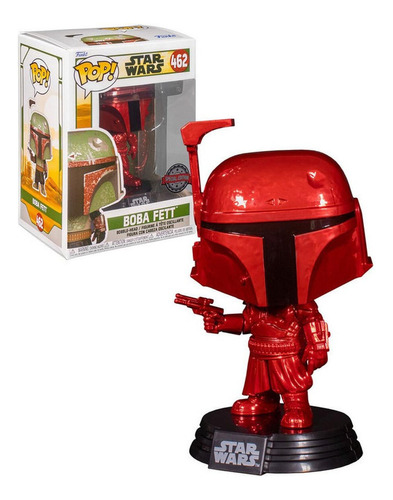 Funko Pop Star Wars Bobafett (red) #462