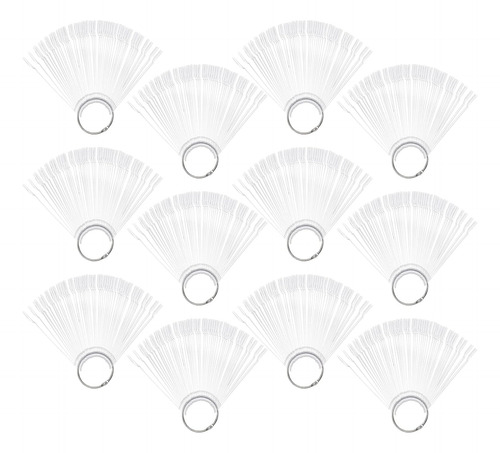 Hedume Juego De 12 Puntas En Total De 600 Puntas Transparent