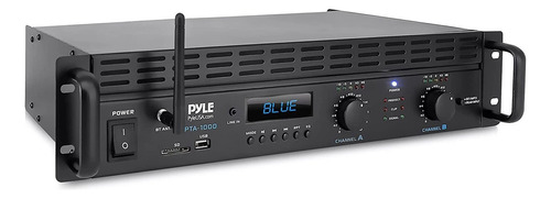 Amplificador de audio Pyle PTA1000BT negro 2000W