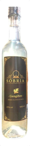 Bebida Alcoólica Mista - Gengibre - 500 Ml -sóbria