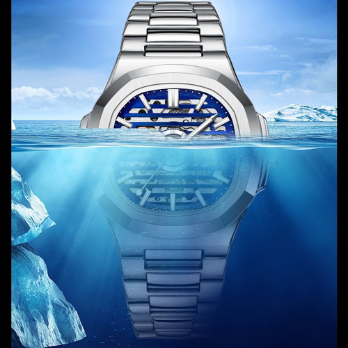 Reloj Mecánico Automático Con Forma De Esqueleto Chenxi Fash